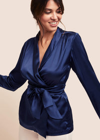 Roxy Ink Silk Jacket - MAIMIE LONDON