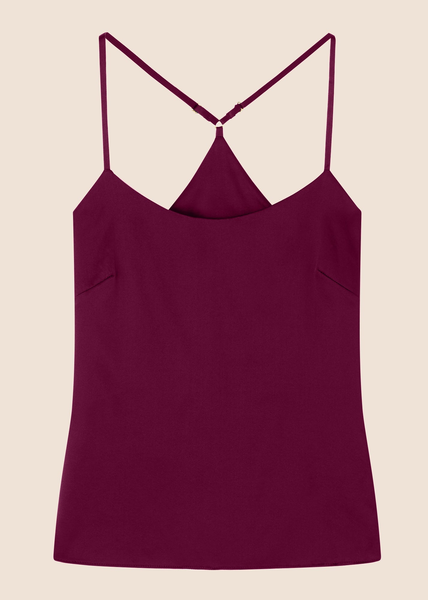Burgundy camisole discount