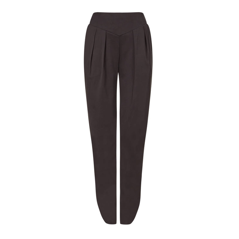 Estella Dusk Lace Silk Trousers - MAIMIE LONDON