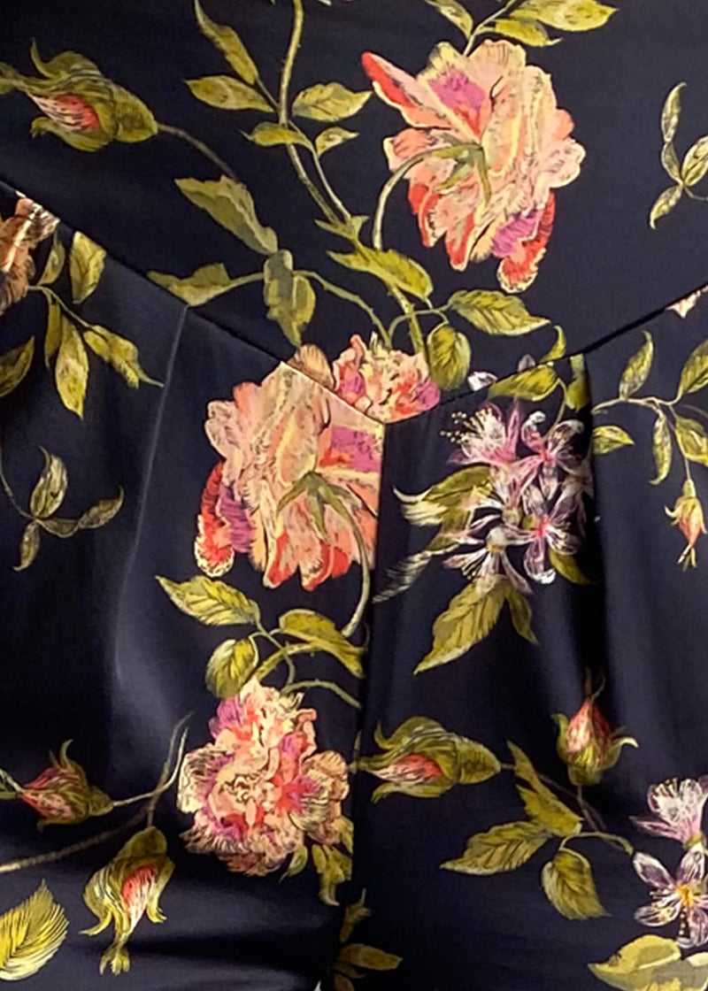 Roxy Flora Silk Jacket - MAIMIE LONDON